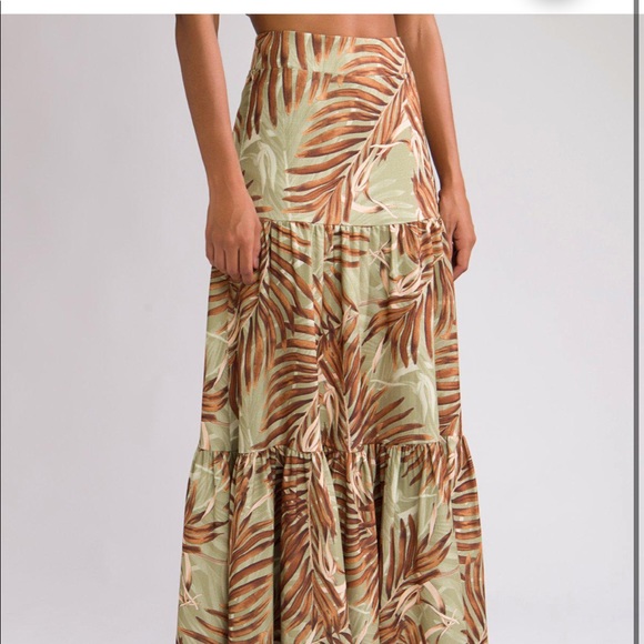 PatBo palmeira skirt